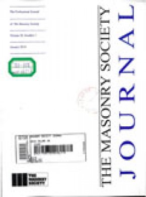Masonry Society Journal期刊