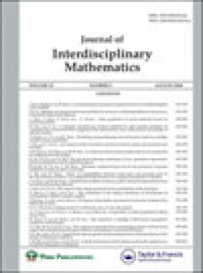 Journal Of Interdisciplinary Mathematics期刊