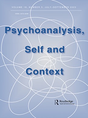 Psychoanalysis Self And Context期刊