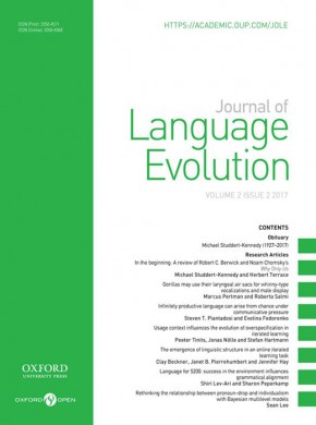 Journal Of Language Evolution期刊