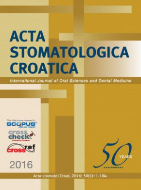 Acta Stomatologica Croatica期刊