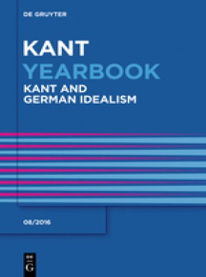 Kant Yearbook期刊