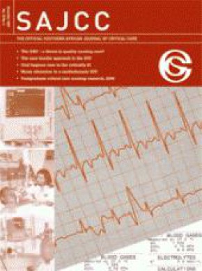 Southern African Journal Of Critical Care期刊