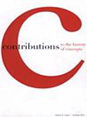 Contributions To The History Of Concepts期刊