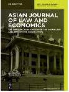Asian Journal Of Law And Economics期刊