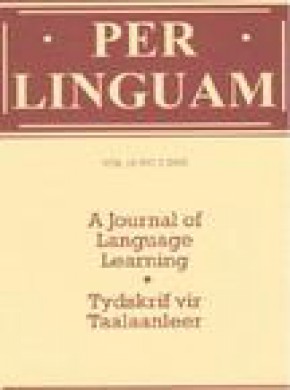 Per Linguam-a Journal Of Language Learning期刊