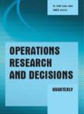 Operations Research And Decisions期刊