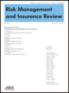 Risk Management And Insurance Review期刊