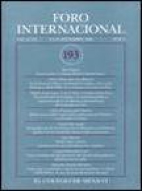 Foro Internacional期刊