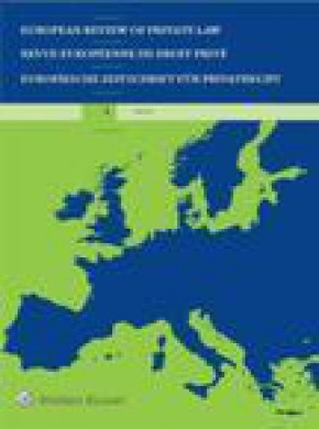 European Review Of Private Law期刊