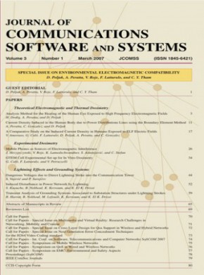 Journal Of Communications Software And Systems期刊