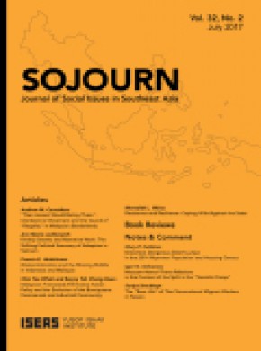 Sojourn-journal Of Social Issues In Southeast Asia期刊