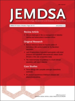 Journal Of Endocrinology Metabolism And Diabetes Of South Africa期刊