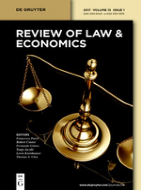 Review Of Law & Economics期刊