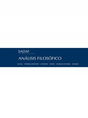 Analisis Filosofico期刊