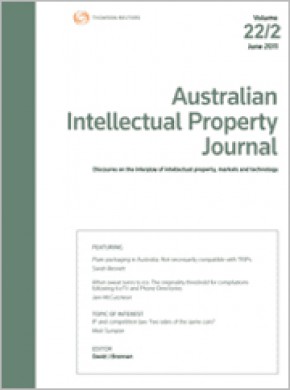 Australian Intellectual Property Journal期刊