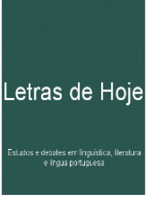 Letras De Hoje-estudos E Debates Em Linguistica Literatura E Lingua Portuguesa期刊