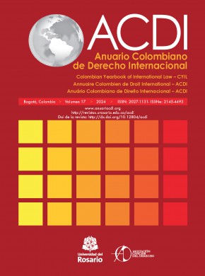 Anuario Colombiano De Derecho Internacional-acdi期刊