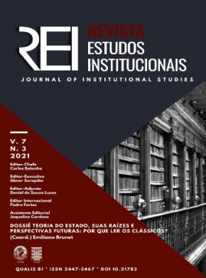 Revista Estudos Institucionais-journal Of Institutional Studies期刊