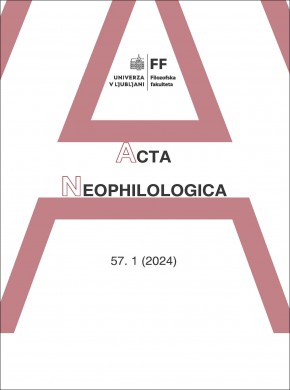 Acta Neophilologica期刊