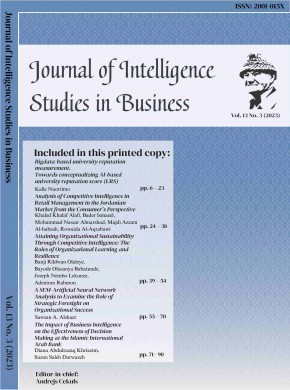 Journal Of Intelligence Studies In Business期刊