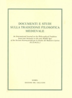 Documenti E Studi Sulla Tradizione Filosofica Medievale期刊