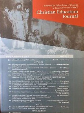 Christian Education Journal期刊
