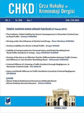 Journal Of Penal Law And Criminology-ceza Hukuku Ve Kriminoloji Dergisi期刊
