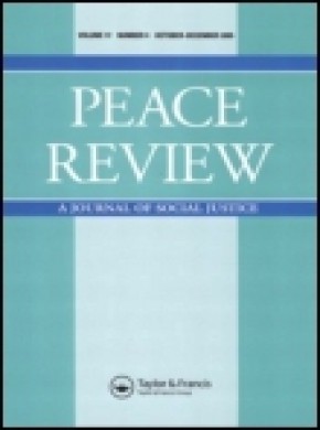 Peace Review-a Journal Of Social Justice期刊