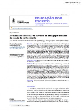 Educacao Por Escrito期刊