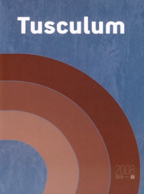 Tusculum-casopis Za Solinske Teme期刊