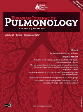 Eurasian Journal Of Pulmonology期刊