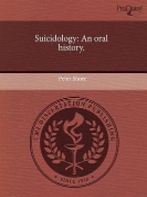 Suicidology期刊