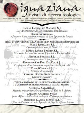 Ignaziana-rivista Di Ricerca Teologica期刊