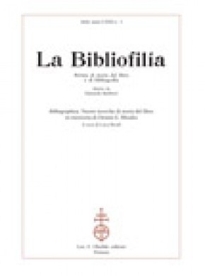 Bibliofilia期刊