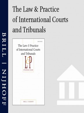 Law & Practice Of International Courts And Tribunals期刊